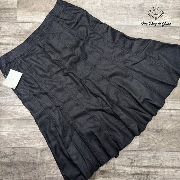 Liz Claiborne Linen Midi Skirt Size 12 - Picture 5 of 5